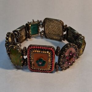 Artisan Multi-Color Beaded Bracelet